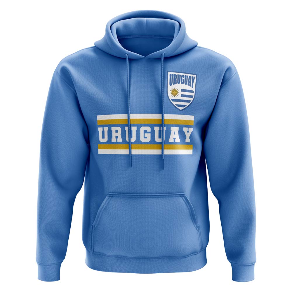 Uruguay Core Football Country Hoody (Sky)  Uruguay Core Football Country Hoody (Sky)
