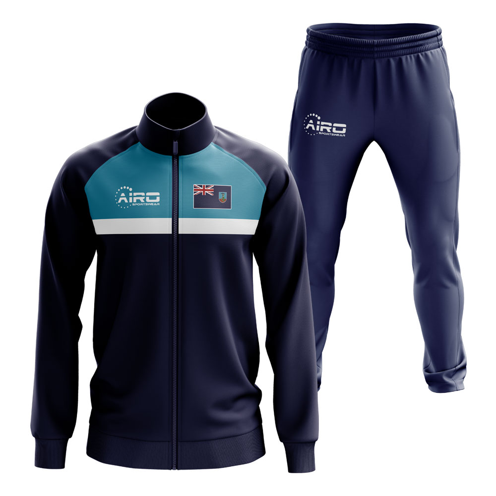 Montserrat Concept Football Tracksuit (Navy) Montserrat Concept Football Tracksuit (Navy)
