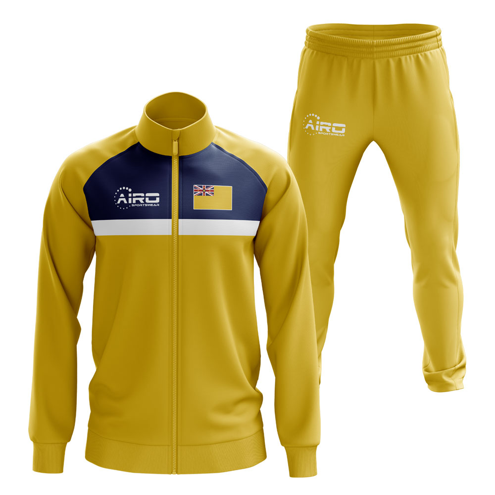 Niue Concept Football Tracksuit (Yellow) Niue Concept Football Tracksuit (Yellow)