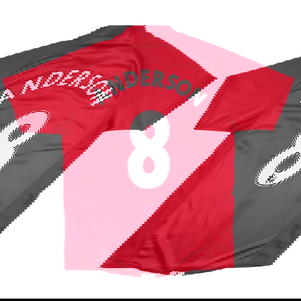 Manchester United 2007-09 Home Shirt (S) Anderson #8 (Very Good) Manchester United 2007-09 Home Shirt (S) Anderson #8 (Very Good)