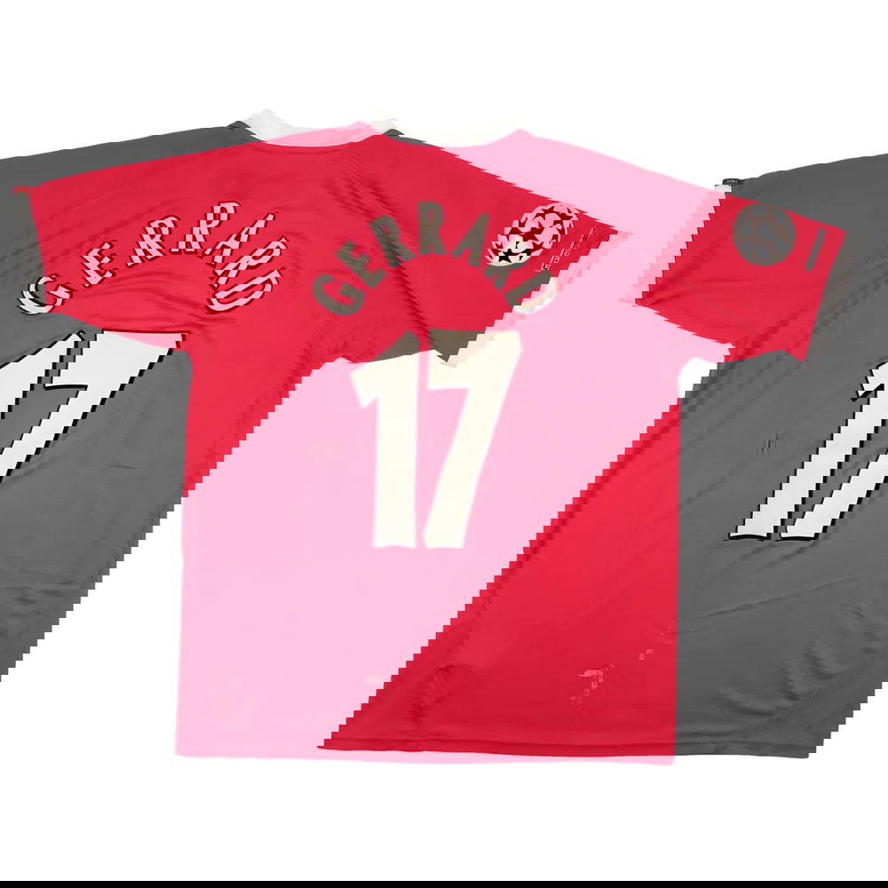 Liverpool 2001-03 European Home Shirt (XL) Gerrard #17 (Good) Liverpool 2001-03 European Home Shirt (XL) Gerrard #17 (Good)