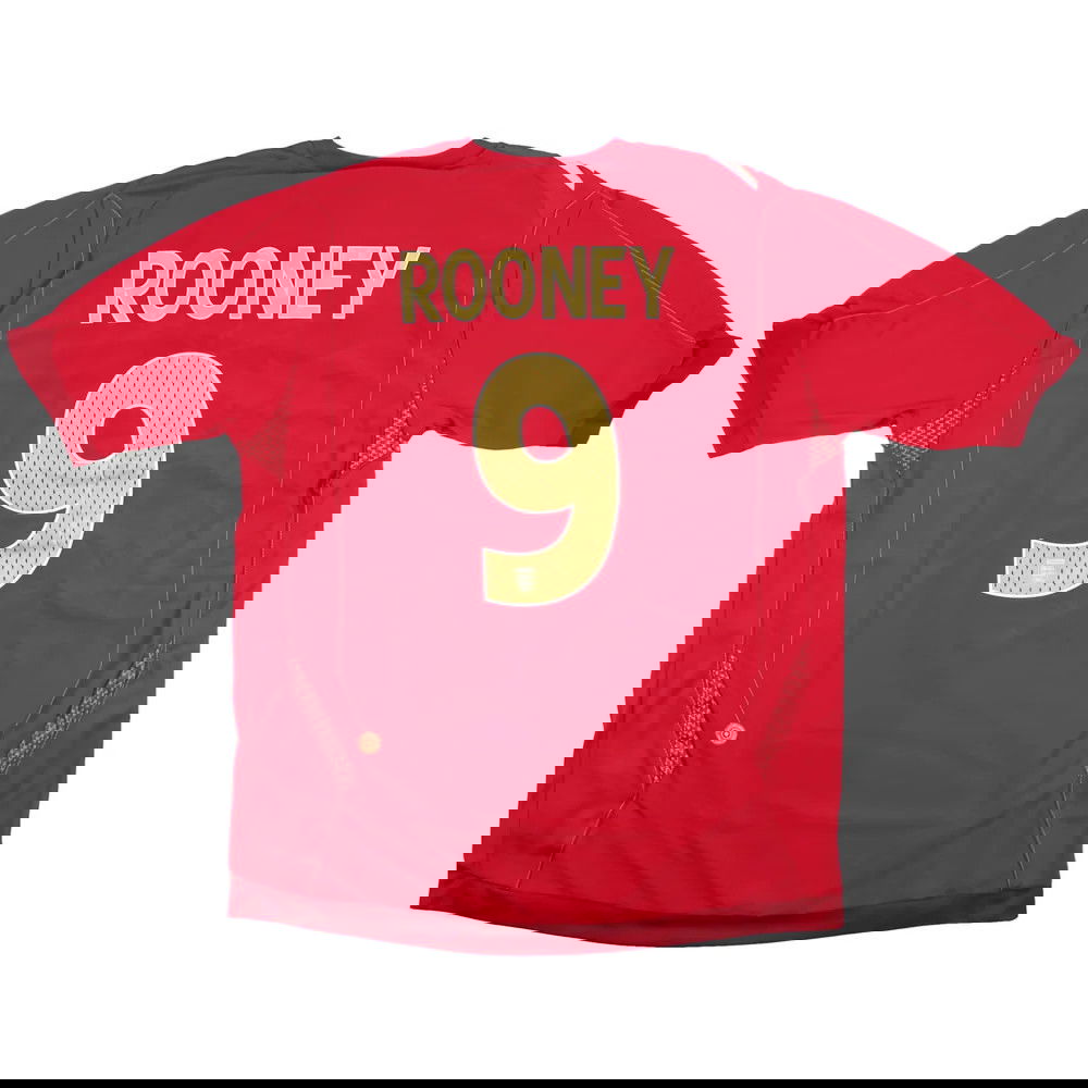 England 2006-08 Away Shirt (L) Rooney #9 (Excellent) England 2006-08 Away Shirt (L) Rooney #9 (Excellent)