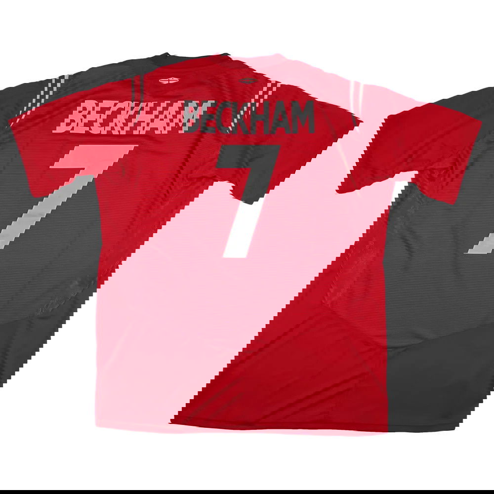 England 2004-06 Away Shirt (XL) Beckham #7 (Excellent) England 2004-06 Away Shirt (XL) Beckham #7 (Excellent)