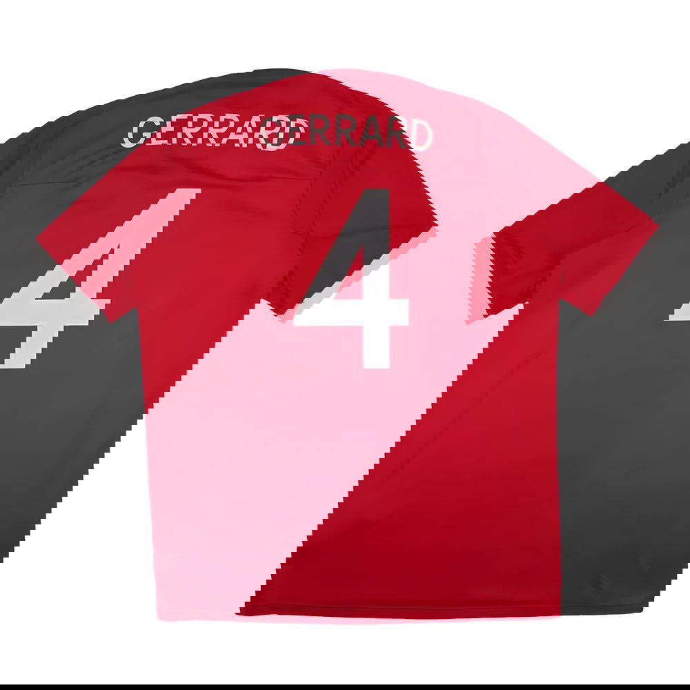 England 2010-11 Away Shirt (XL) Gerrard #4 (Good) England 2010-11 Away Shirt (XL) Gerrard #4 (Good)