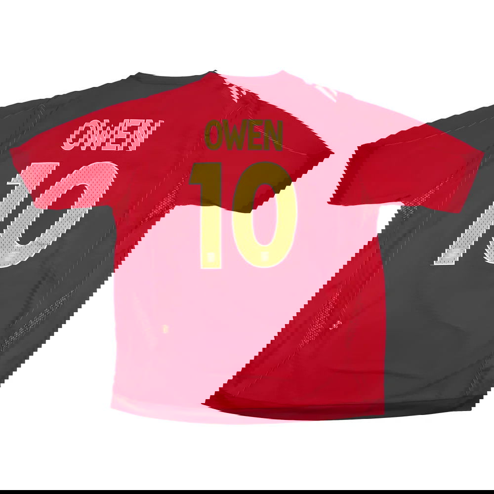 England 2006-08 Away Shirt (XL) Owen #10 (Excellent) England 2006-08 Away Shirt (XL) Owen #10 (Excellent)