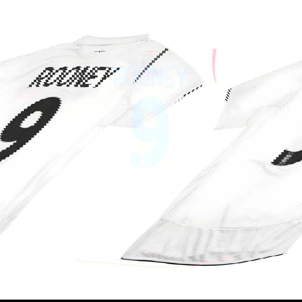 England 2007-09 Home Shirt (Rooney #9) (Fair) England 2007-09 Home Shirt (Rooney #9) (Fair)