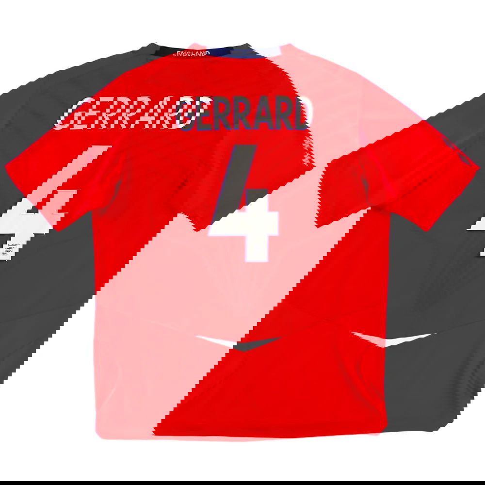 England 2008-09 Away Shirt (S) Gerrard #4 (Excellent) England 2008-09 Away Shirt (S) Gerrard #4 (Excellent)