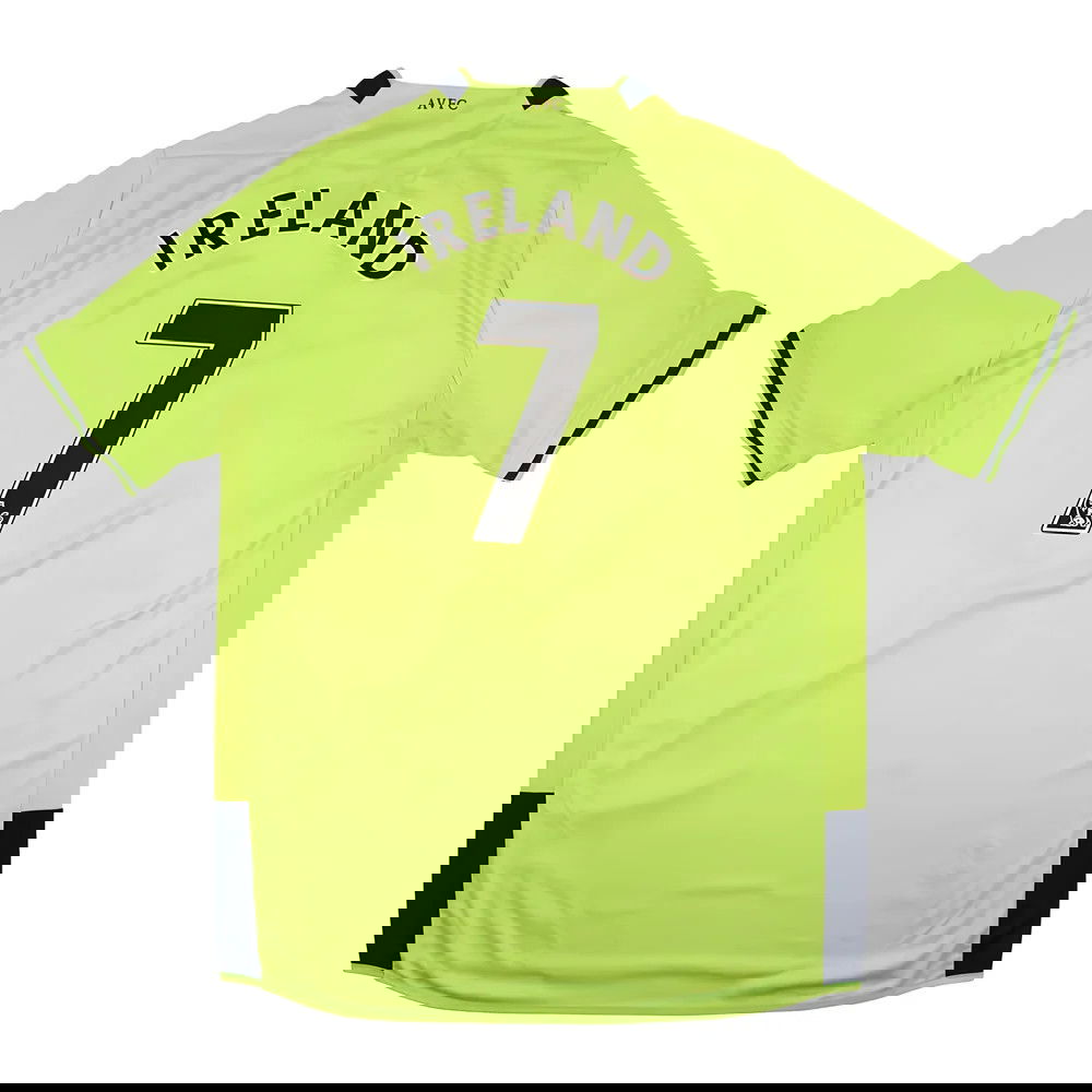 Aston Villa 2012-13 Away Shirt (Ireland #7) (3XL) (Good) Aston Villa 2012-13 Away Shirt (Ireland #7) (3XL) (Good)