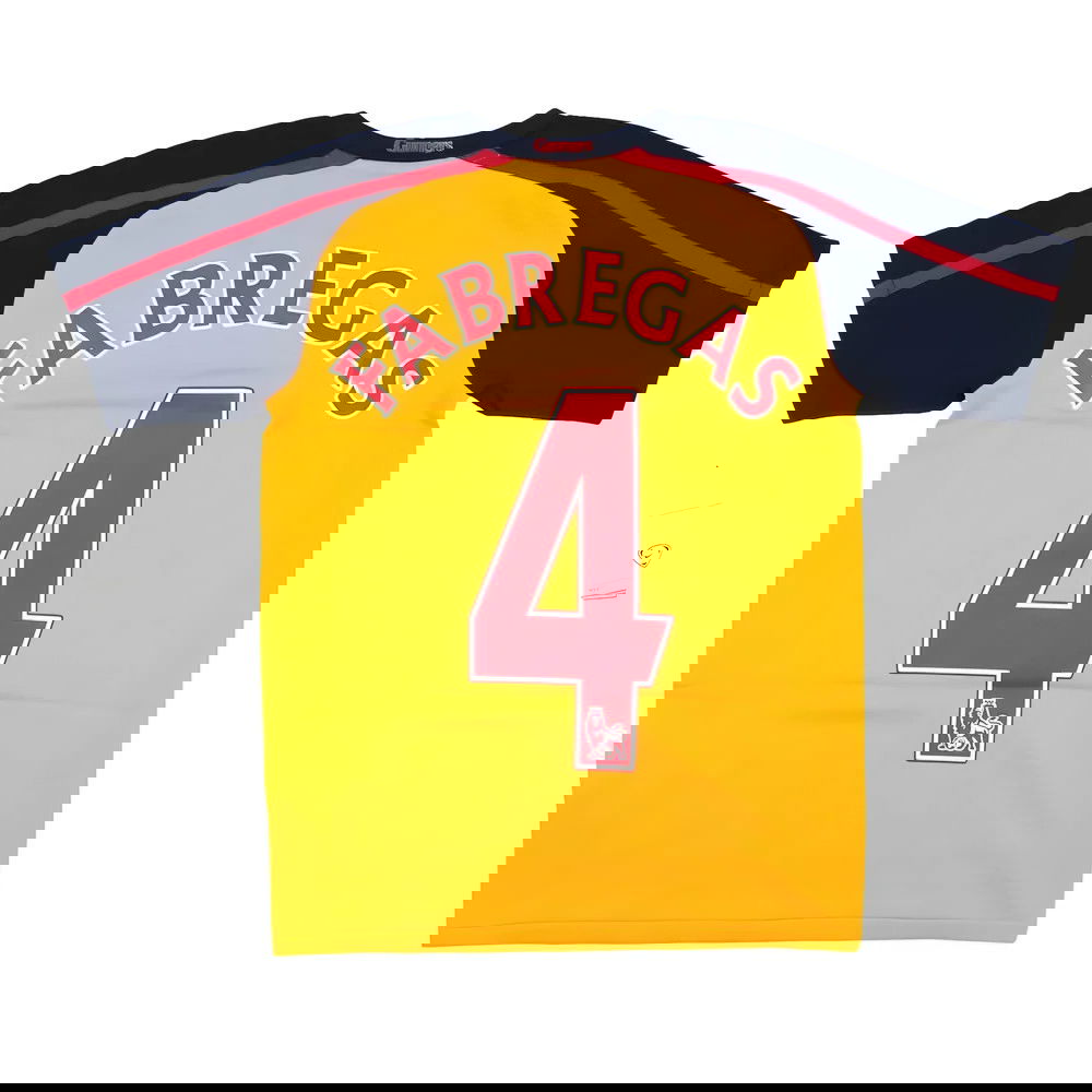 Arsenal 2008-09 Away Shirt (SB) Fabregas #4 (Mint) Arsenal 2008-09 Away Shirt (SB) Fabregas #4 (Mint)