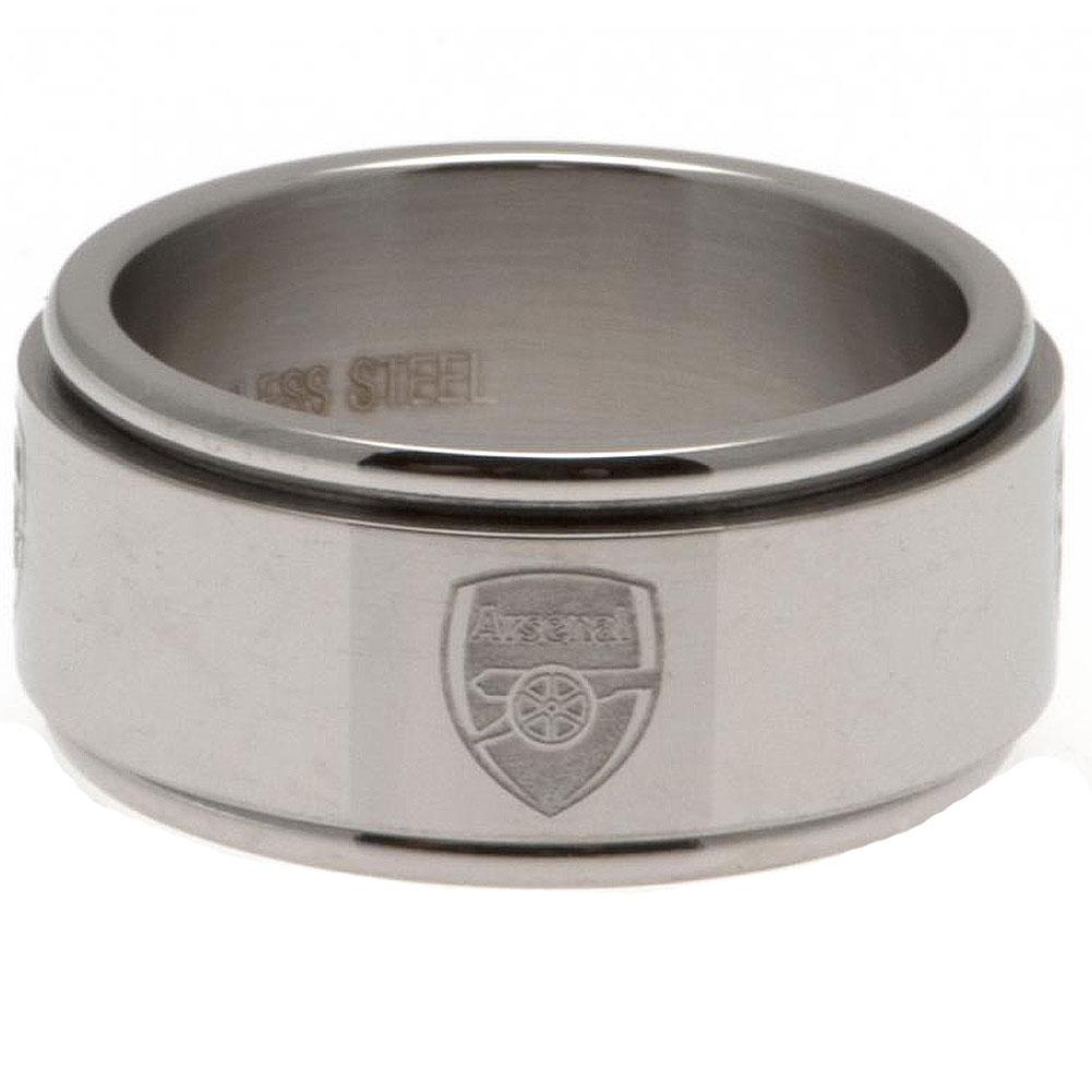 Arsenal FC Spinner Ring Small Arsenal FC Spinner Ring Small