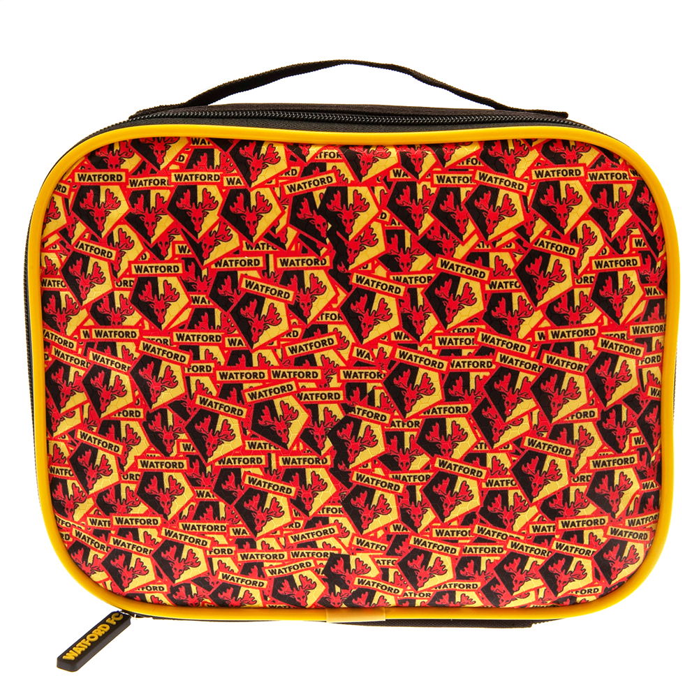 Watford FC Multi Crest Lunch Bag Watford FC Multi Crest Lunch Bag