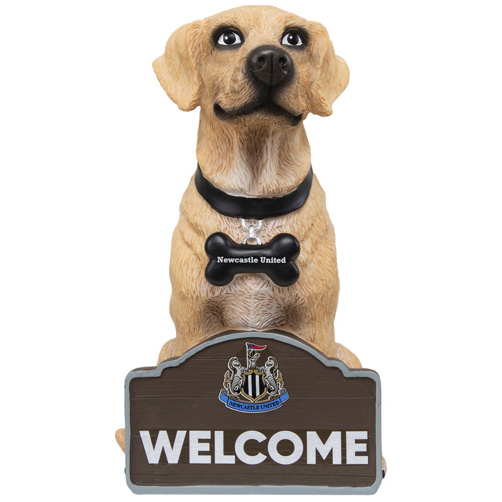 Newcastle United FC Labrador Gnome Newcastle United FC Labrador Gnome