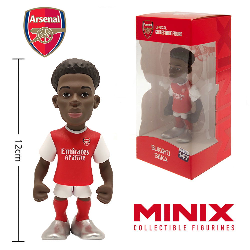 Arsenal FC MINIX Figure 12cm Saka Arsenal FC MINIX Figure 12cm Saka