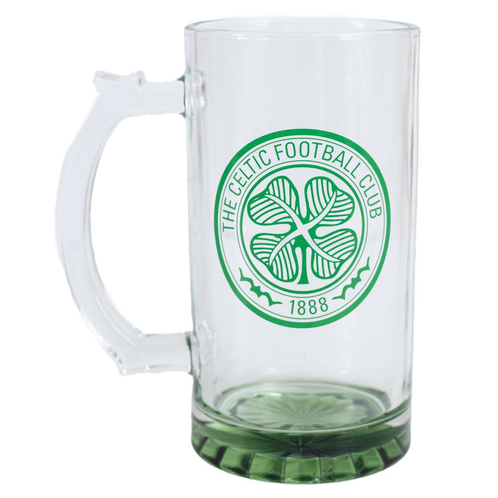 Celtic FC Stein Glass Tankard Celtic FC Stein Glass Tankard