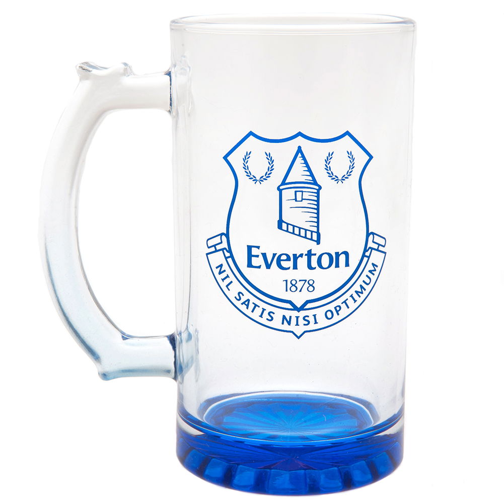Everton FC Stein Glass Tankard Everton FC Stein Glass Tankard