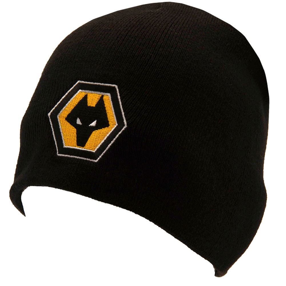 Wolverhampton Wanderers FC Black Beanie Wolverhampton Wanderers FC Black Beanie