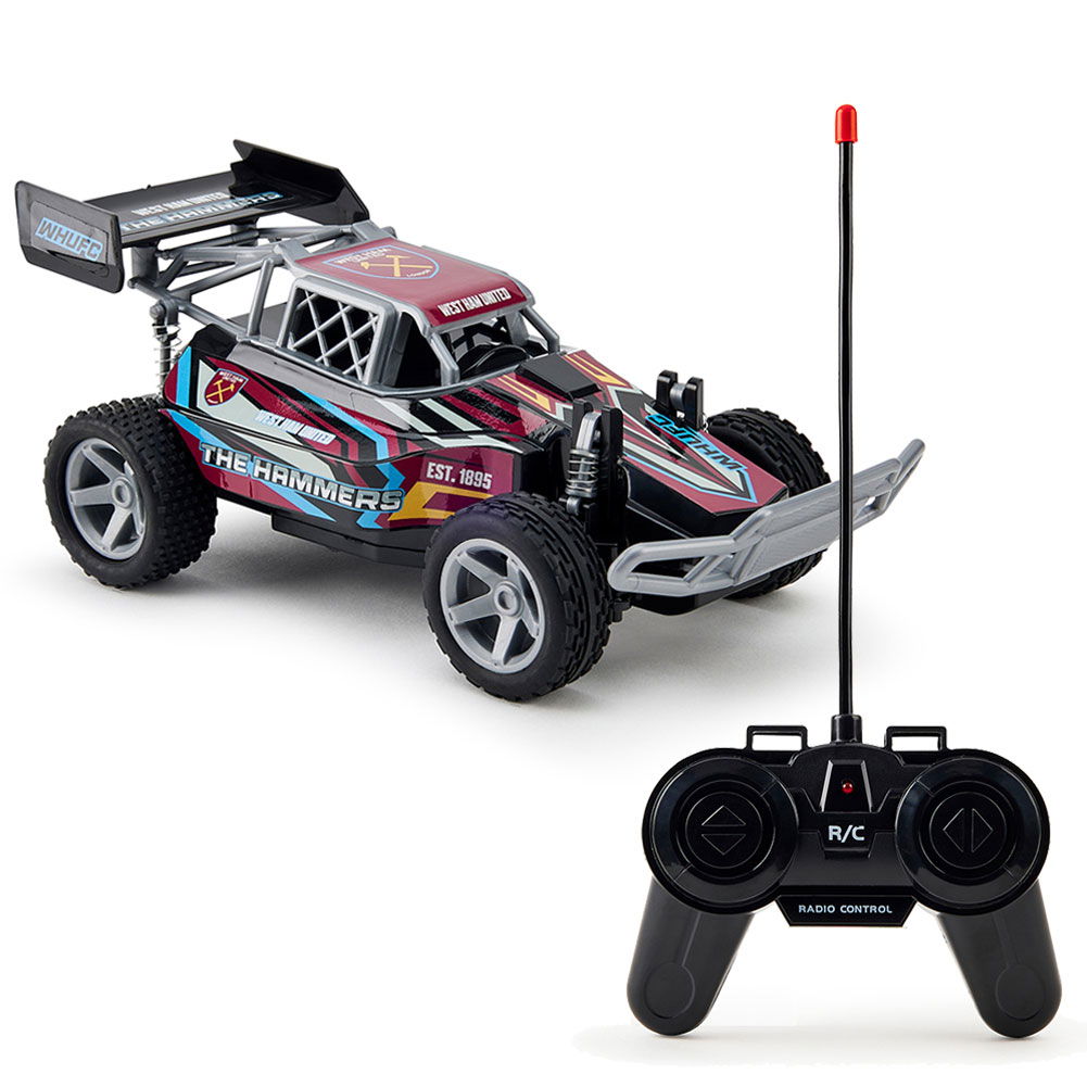 West Ham United FC Radio Control Speed Buggy 1:18 Scale West Ham United FC Radio Control Speed Buggy 1:18 Scale