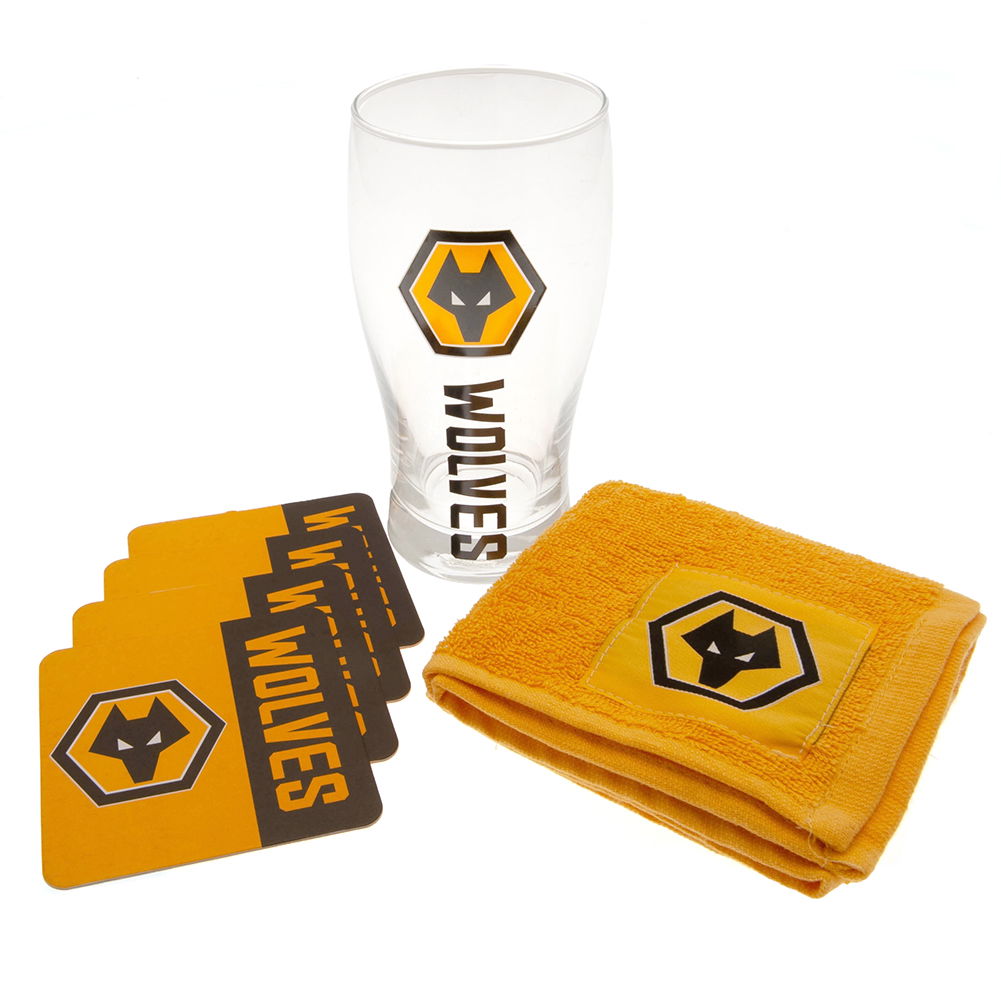 Wolverhampton Wanderers FC Mini Bar Set Wolverhampton Wanderers FC Mini Bar Set