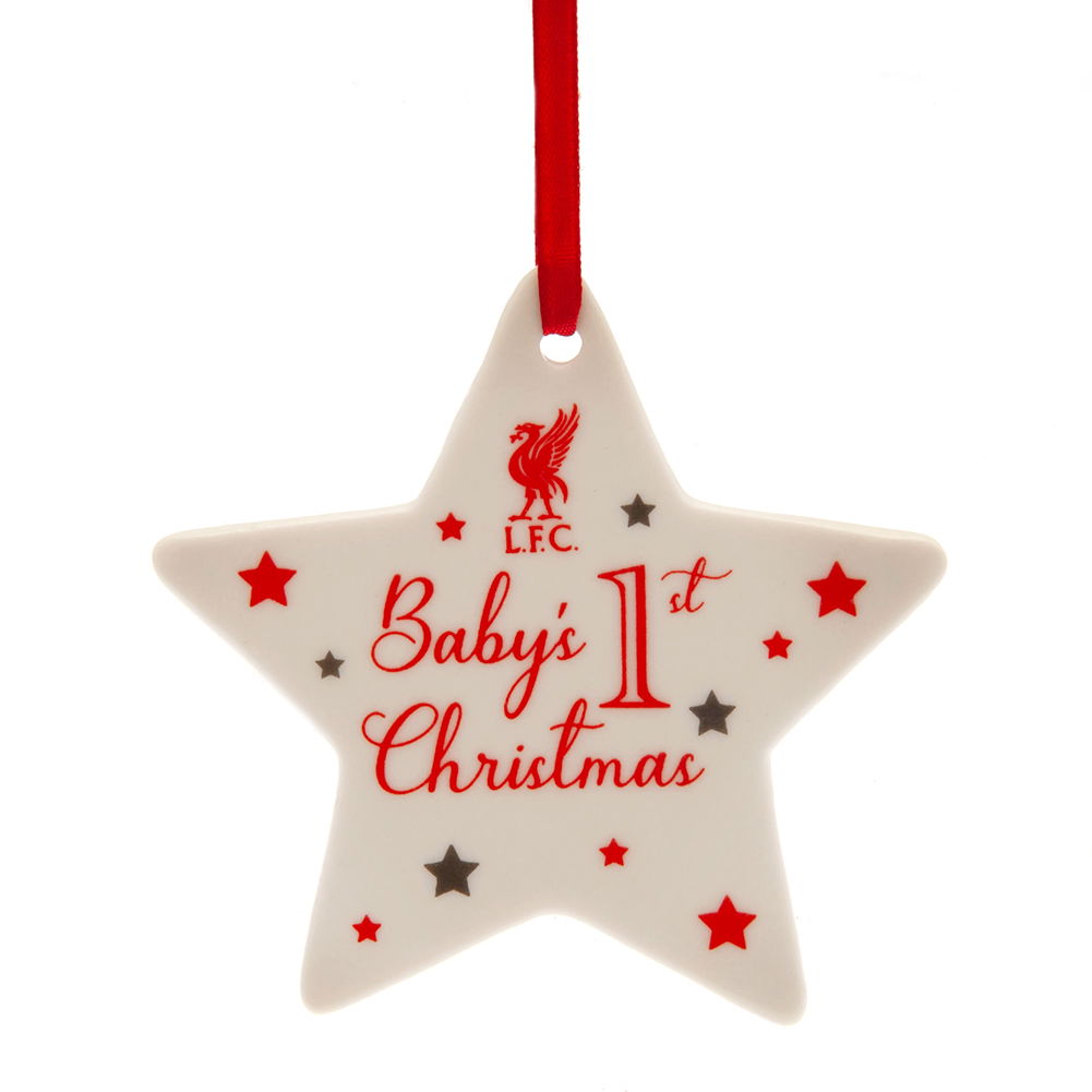 Liverpool FC Baby's First Christmas Decoration Liverpool FC Baby's First Christmas Decoration