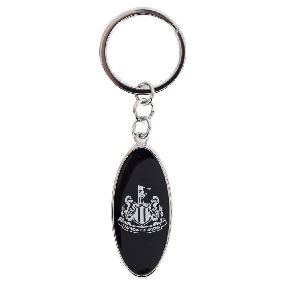 Newcastle United FC Ultimate Oval Keyring Newcastle United FC Ultimate Oval Keyring