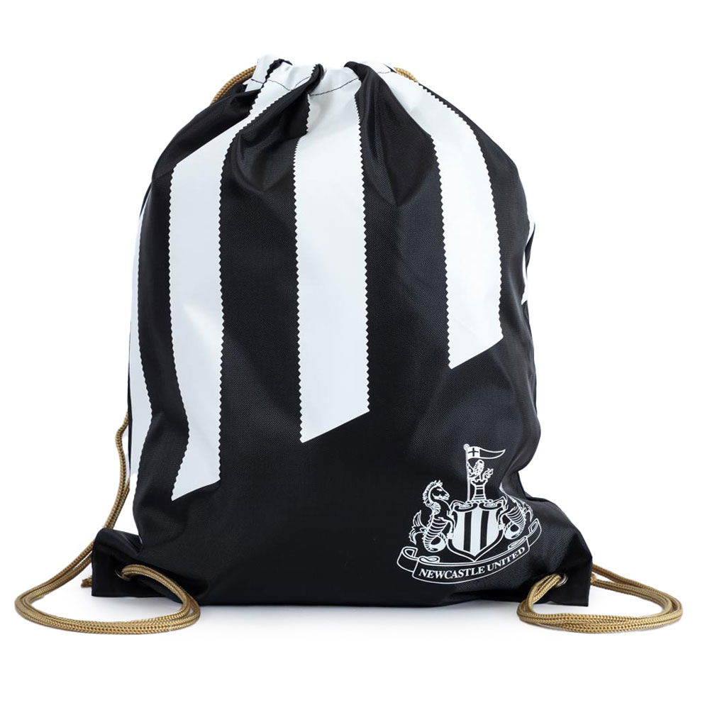 Newcastle United FC Stripe Gym Bag Newcastle United FC Stripe Gym Bag
