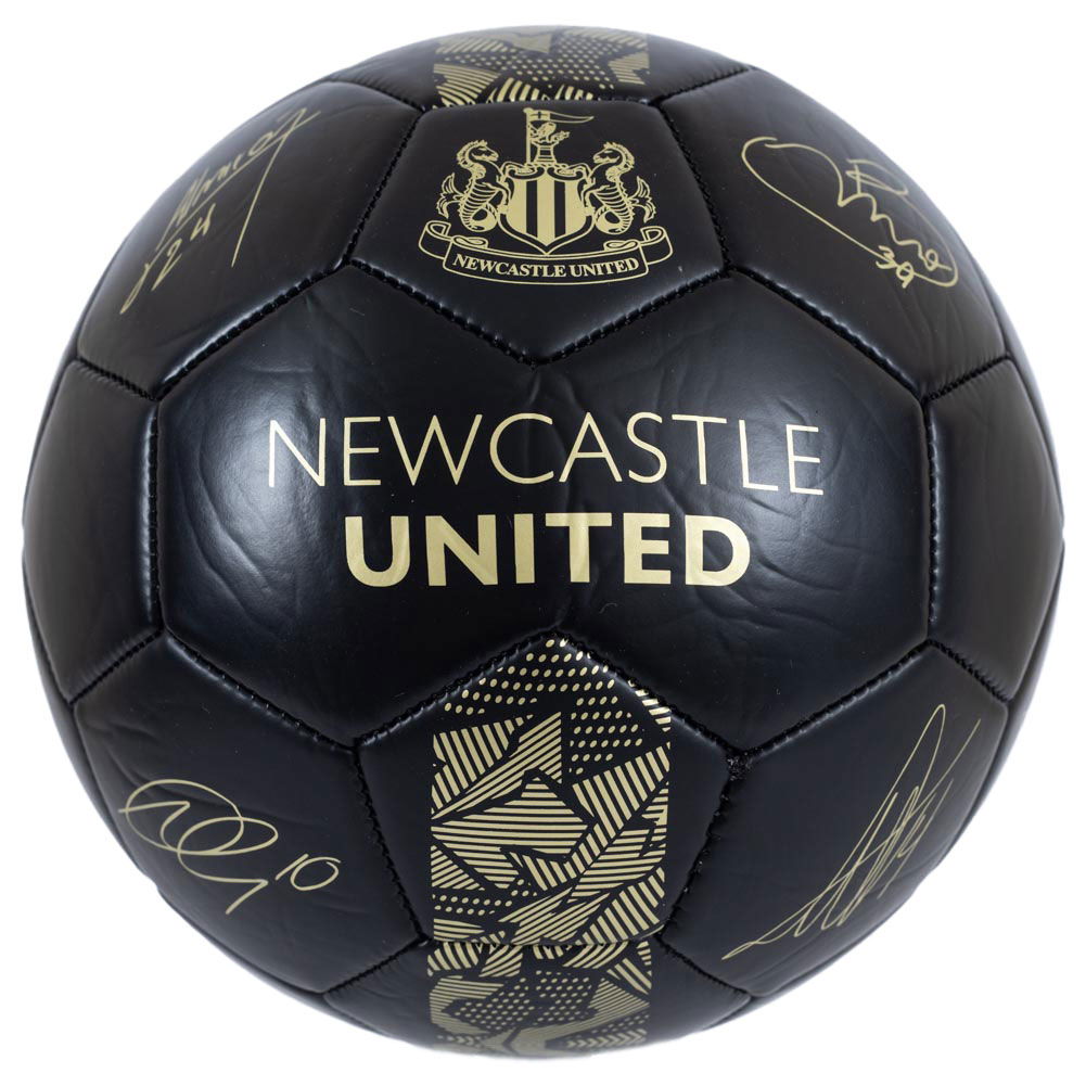 Newcastle United FC Sig Gold Phantom Football Newcastle United FC Sig Gold Phantom Football