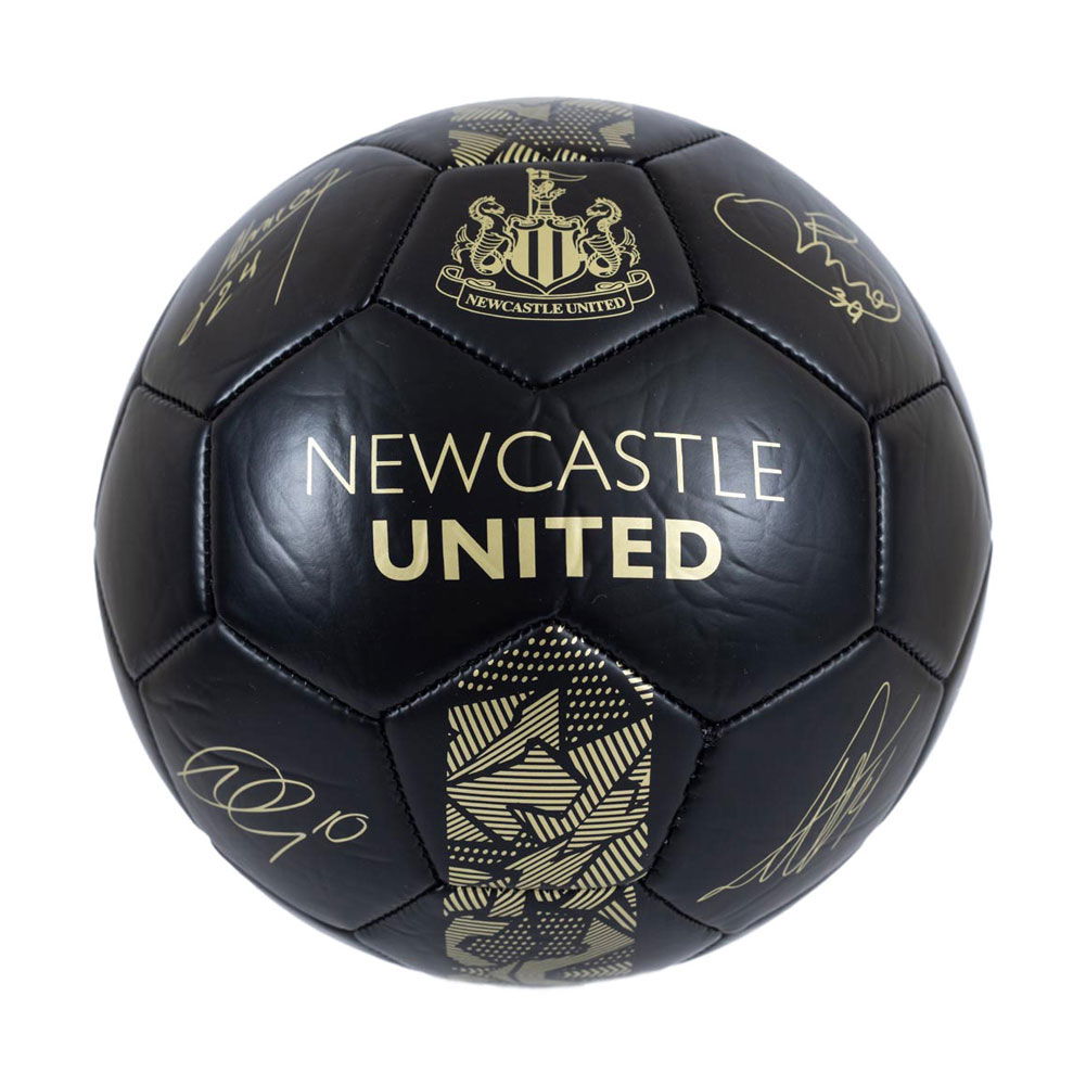 Newcastle United FC Sig Gold Phantom Skill Ball Newcastle United FC Sig Gold Phantom Skill Ball