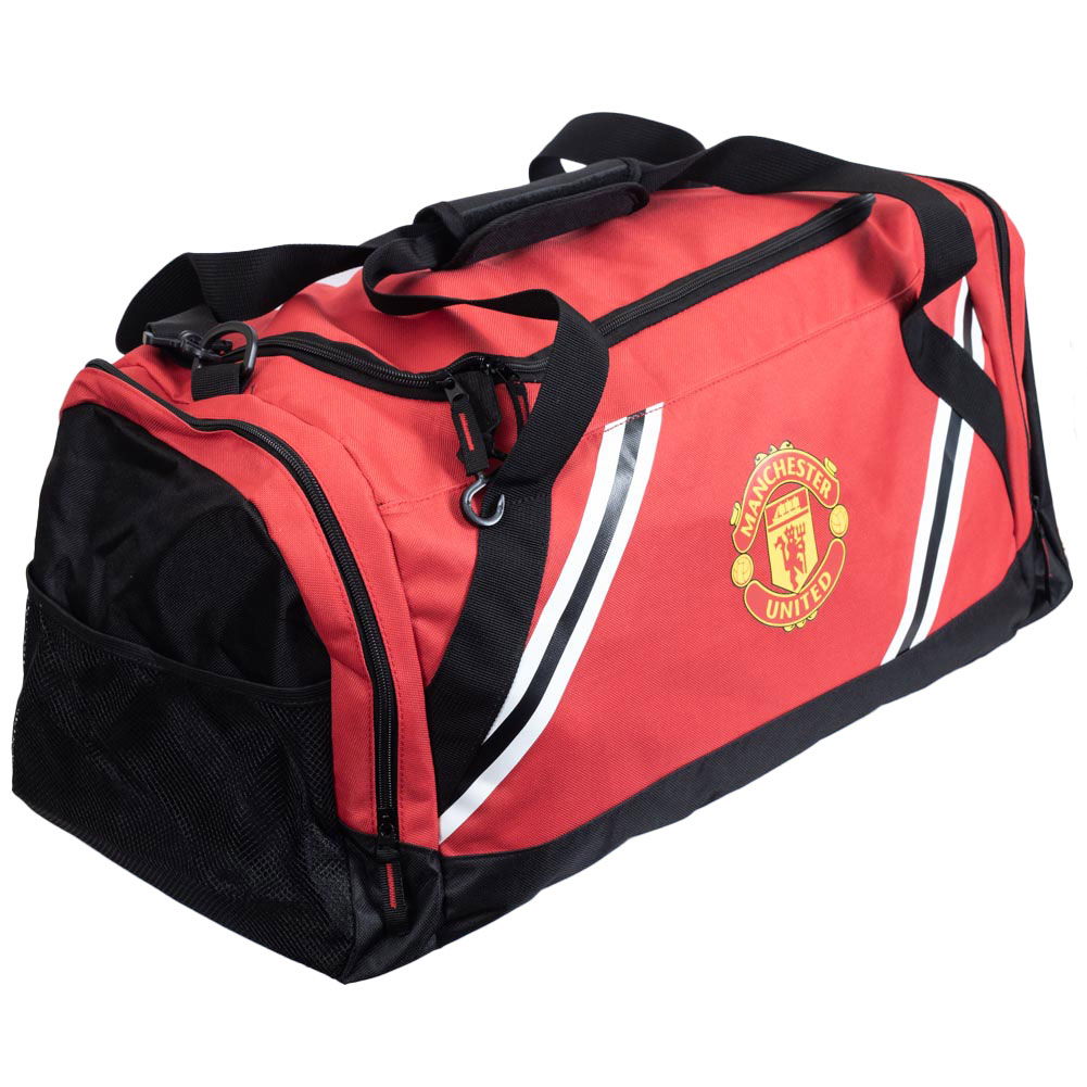 Manchester United FC Core Stripe Holdall Manchester United FC Core Stripe Holdall