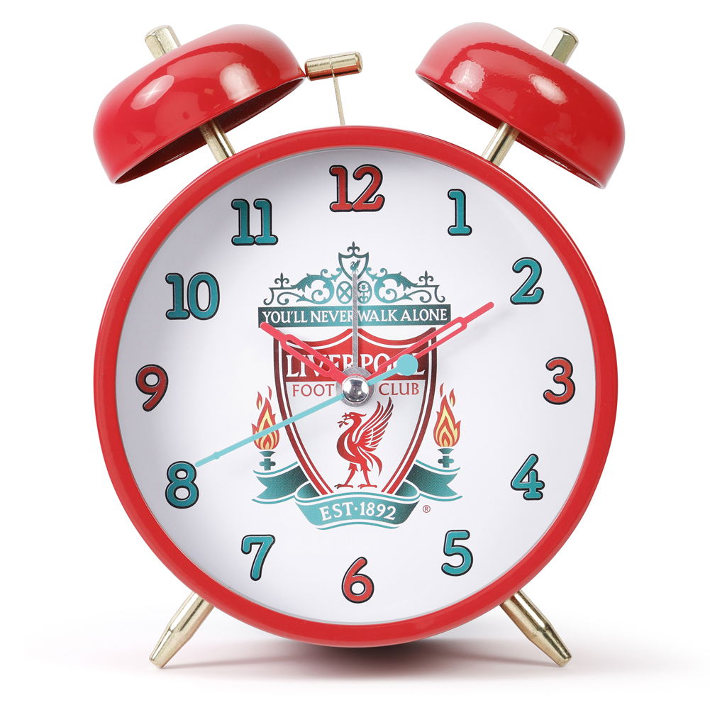 Liverpool FC Twin Bell Alarm Clock Liverpool FC Twin Bell Alarm Clock