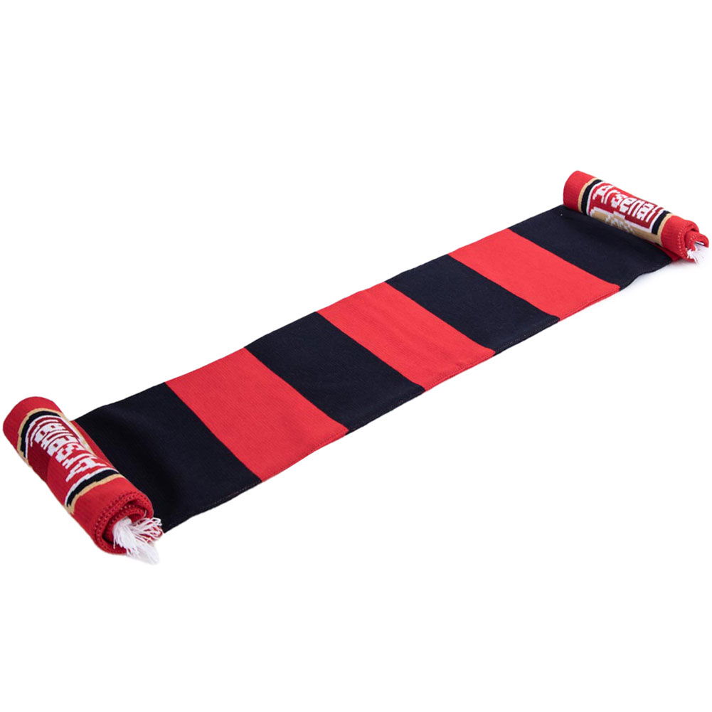 Arsenal FC Contrast Bar Scarf Arsenal FC Contrast Bar Scarf