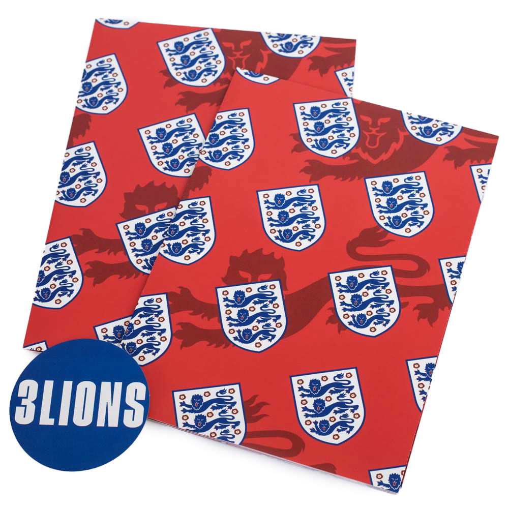 England FA Crest Gift Wrap England FA Crest Gift Wrap
