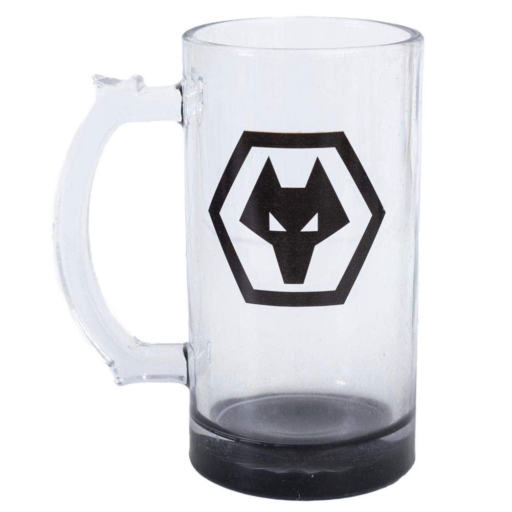 Wolverhampton Wanderers FC Stein Glass Tankard Wolverhampton Wanderers FC Stein Glass Tankard