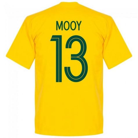 Australia Mooy 13 Team T-Shirt - Yellow Australia Mooy 13 Team T-Shirt - Yellow