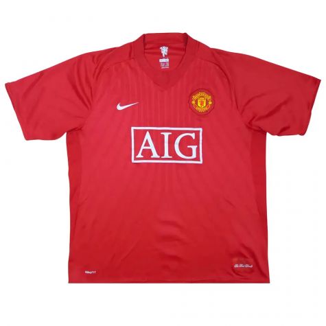Manchester United 2007-09 Home Shirt (S) Anderson #8 (Very Good) Manchester United 2007-09 Home Shirt (S) Anderson #8 (Very Good)