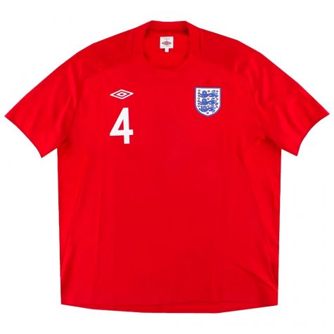 England 2010-11 Away Shirt (Gerrard #4) (M) (Excellent) (Excellent) England 2010-11 Away Shirt (Gerrard #4) (M) (Excellent) (Excellent)
