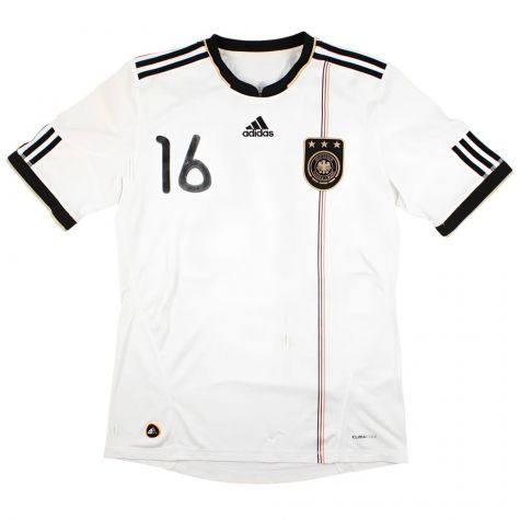 2010-11 Germany Home Shirt (M) Lahm #16 (Fair) 2010-11 Germany Home Shirt (M) Lahm #16 (Fair)