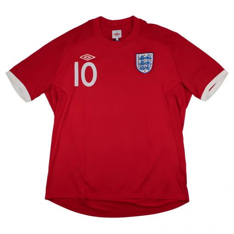 England 2010-11 Away Shirt (XL) Rooney #10 (Excellent) England 2010-11 Away Shirt (XL) Rooney #10 (Excellent)