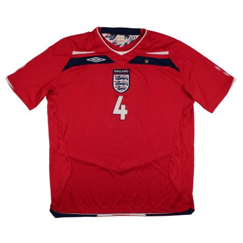 England 2008-10 Away Shirt (XXL) Gerrard #4 (Excellent) England 2008-10 Away Shirt (XXL) Gerrard #4 (Excellent)