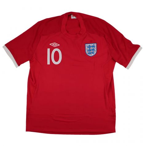 England 2010-11 Away Shirt (XL) Rooney #10 (Excellent) England 2010-11 Away Shirt (XL) Rooney #10 (Excellent)