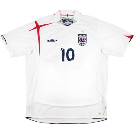 England 2005-07 Home Shirt (M) D. Bent #10 (Good) England 2005-07 Home Shirt (M) D. Bent #10 (Good)