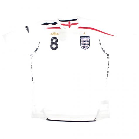 England 2007-09 Home Shirt (XL) Lampard #8 (Fair) England 2007-09 Home Shirt (XL) Lampard #8 (Fair)