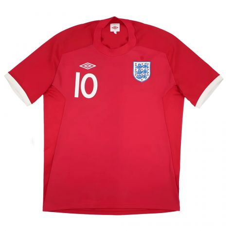 England 2010-11 Away Shirt (XL) Rooney #10 (Good) England 2010-11 Away Shirt (XL) Rooney #10 (Good)