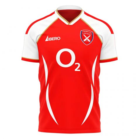 North London Reds 2006 Style Home Concept Shirt (Libero) (Rosicky 7) North London Reds 2006 Style Home Concept Shirt (Libero) (Rosicky 7)