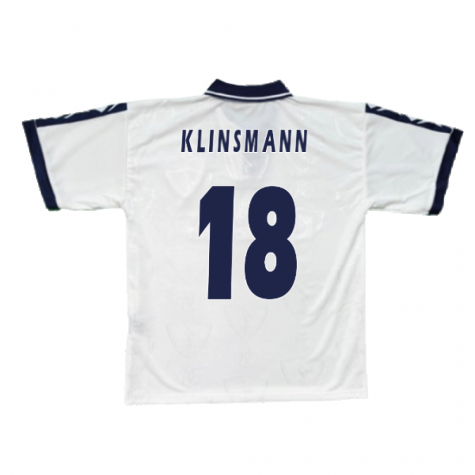 1995-1997 Tottenham Home Pony Shirt (Klinsmann 18) 1995-1997 Tottenham Home Pony Shirt (Klinsmann 18)
