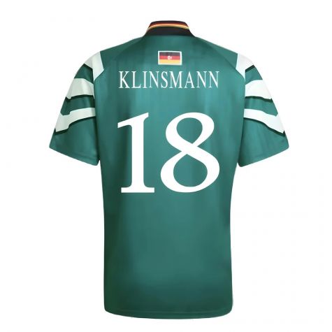 1996 Germany Euro 96 Away Shirt (Klinsmann 18) 1996 Germany Euro 96 Away Shirt (Klinsmann 18)