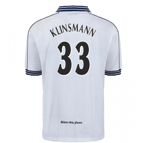 1997-1999 Tottenham Home Pony Retro Shirt (Klinsmann 33) 1997-1999 Tottenham Home Pony Retro Shirt (Klinsmann 33)