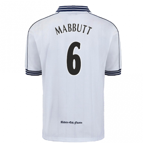 1997-1999 Tottenham Home Pony Retro Shirt (Mabbutt 6) 1997-1999 Tottenham Home Pony Retro Shirt (Mabbutt 6)