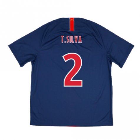 2018-2019 PSG Home Shirt (no sponsor) (T.Silva 2) 2018-2019 PSG Home Shirt (no sponsor) (T.Silva 2)
