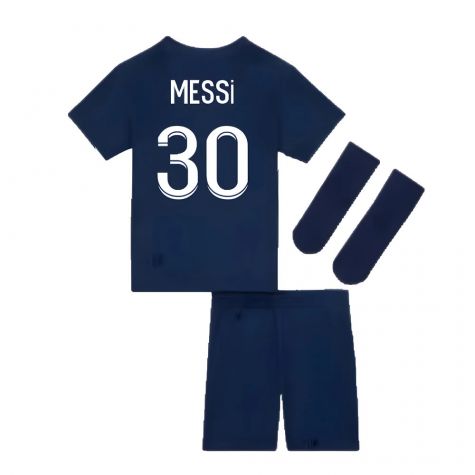 2022-2023 PSG Little Boys Home Kit (MESSI 30) 2022-2023 PSG Little Boys Home Kit (MESSI 30)