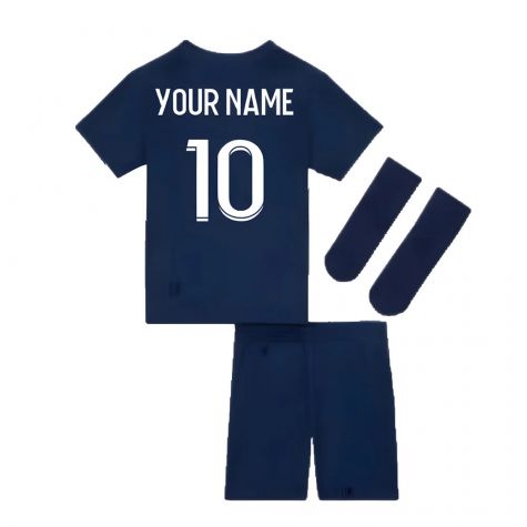 2022-2023 PSG Little Boys Home Kit (Your Name) 2022-2023 PSG Little Boys Home Kit (Your Name)